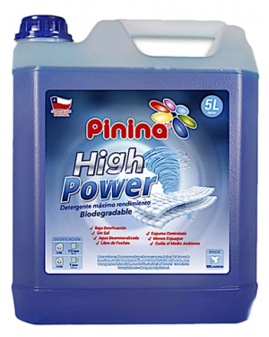 Detergente Líquido Máxima Concentración High Power 5L